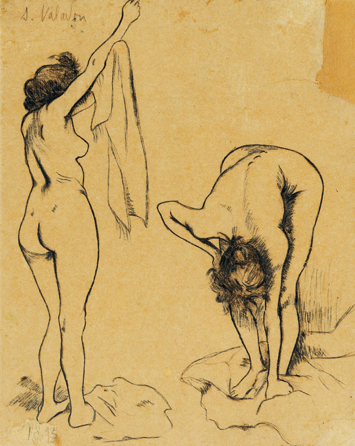  Suzanne Valadon —— JEUNES FEMMES à LA TOILETTE